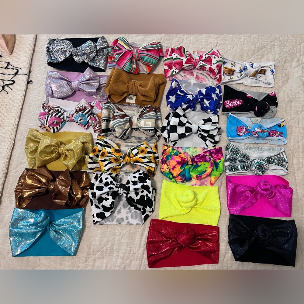 Toddler sized head wraps